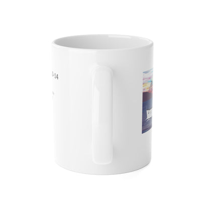 White Ceramic Mug, 11oz