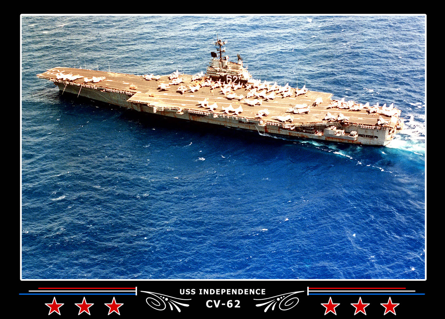 USS Independence CV-62 Canvas Photo Print