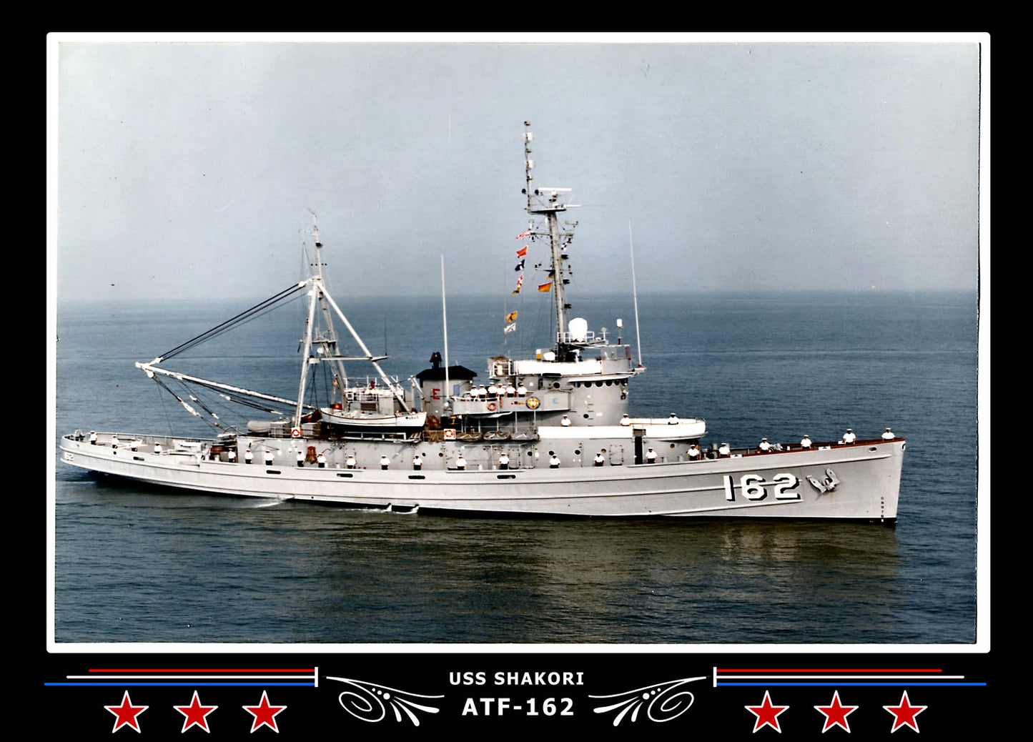 USS Shakori ATF-162 Canvas Photo Print