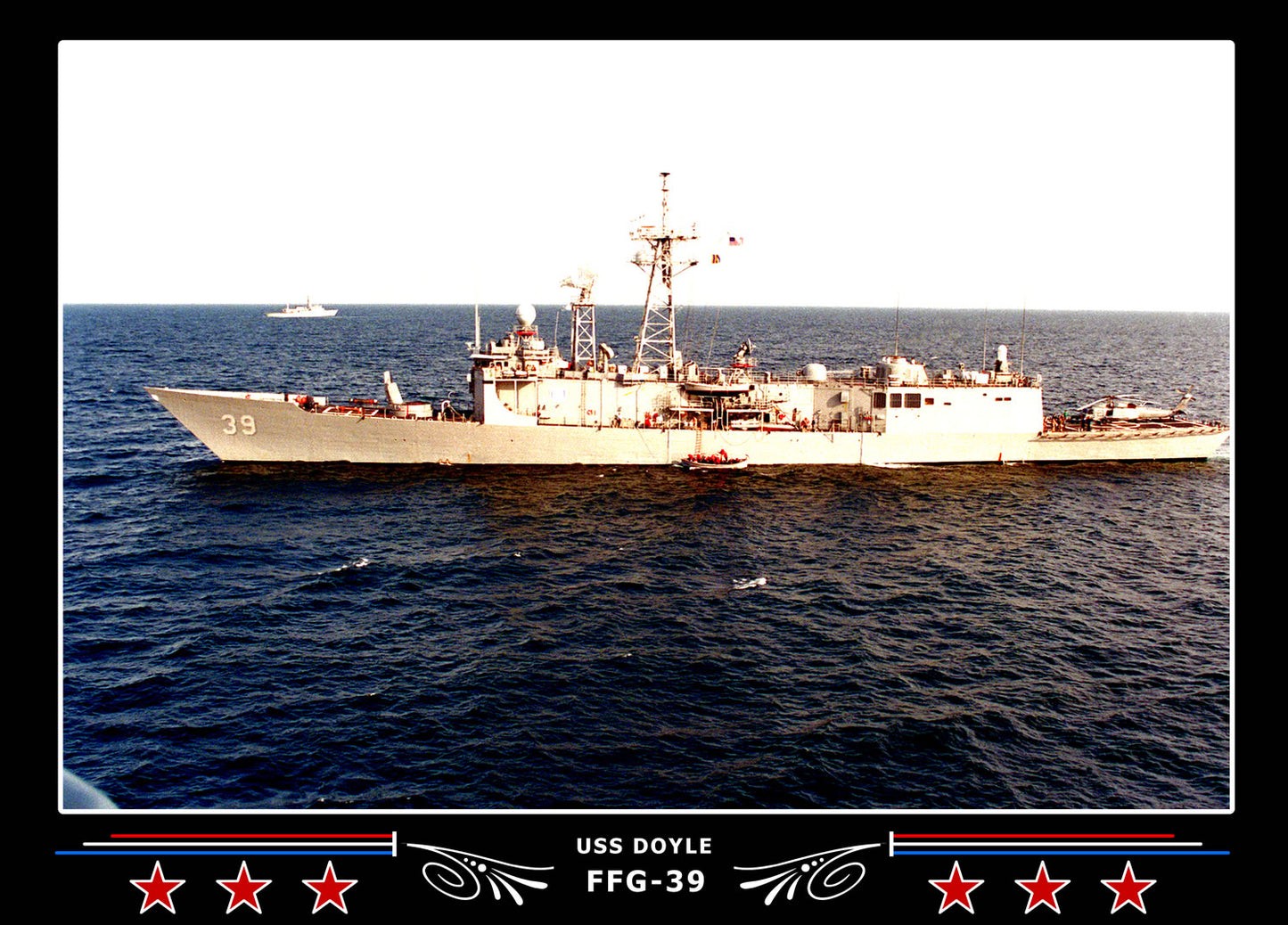 USS Doyle FFG-39 Canvas Photo Print
