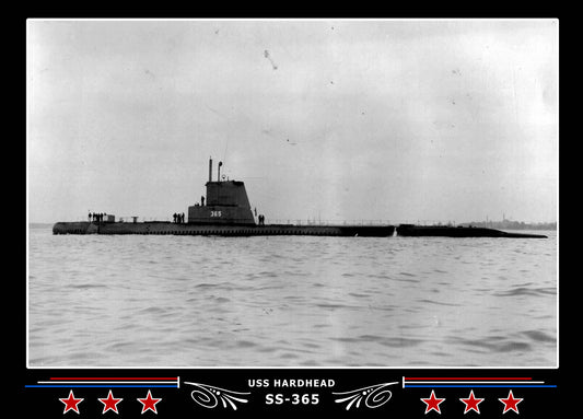 USS Hardhead SS-365 Canvas Photo Print