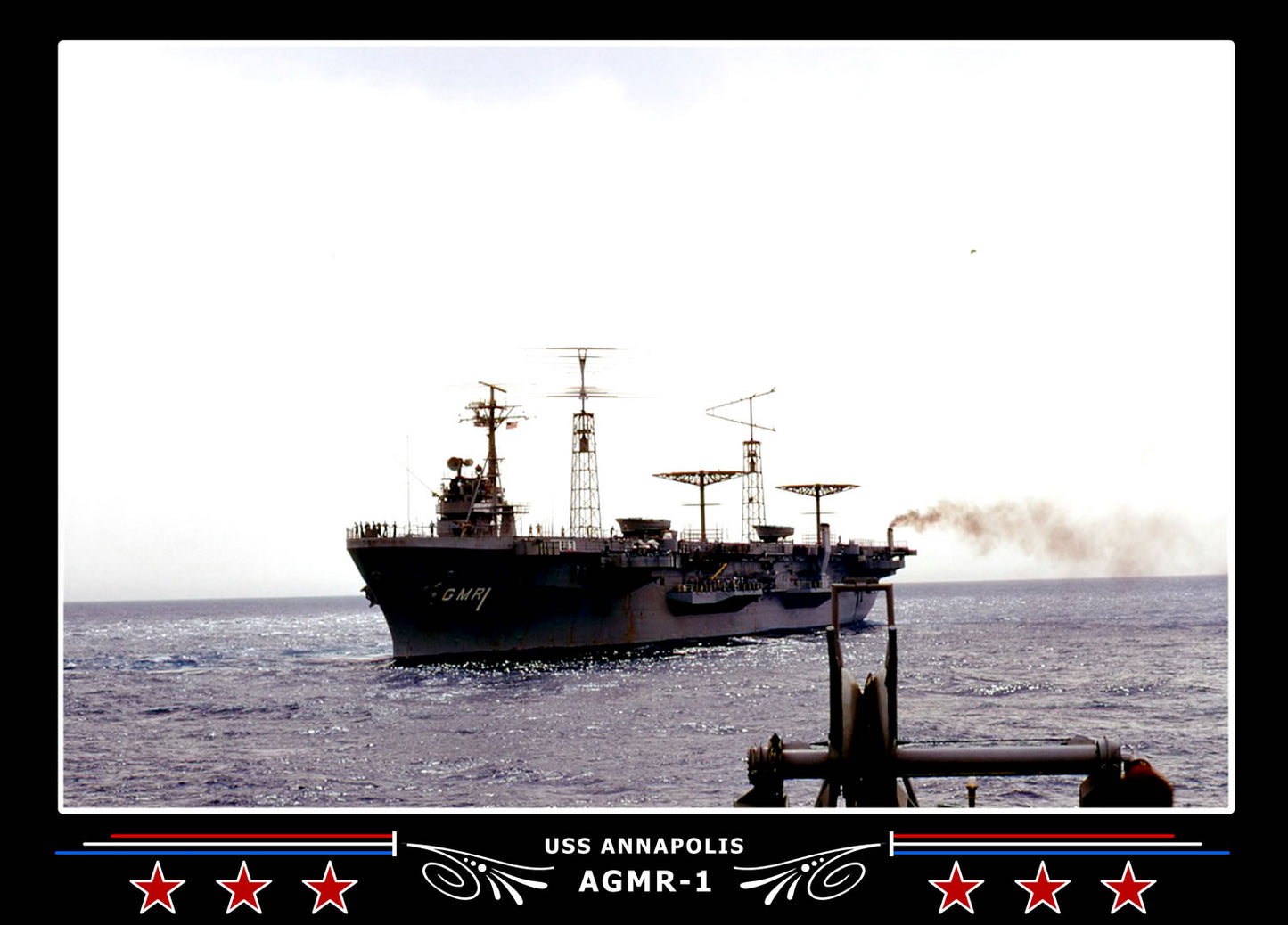 USS Annapolis AGMR-1 Canvas Photo Print