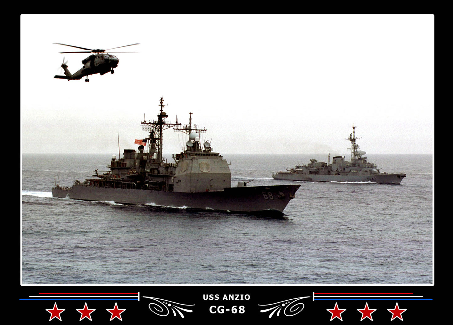 USS Anzio CG-68 Canvas Photo Print