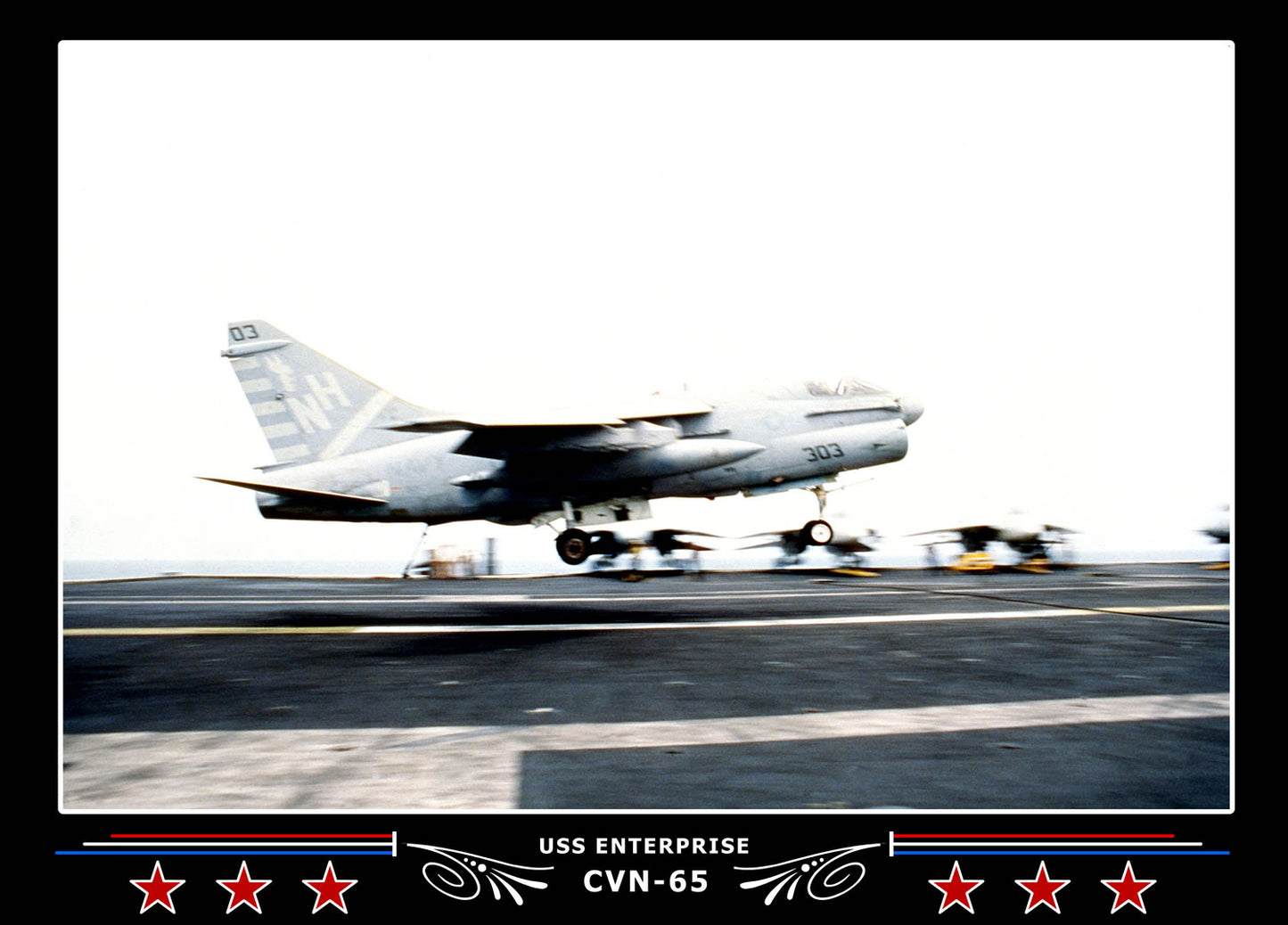 USS Enterprise CVN-65 Canvas Photo Print