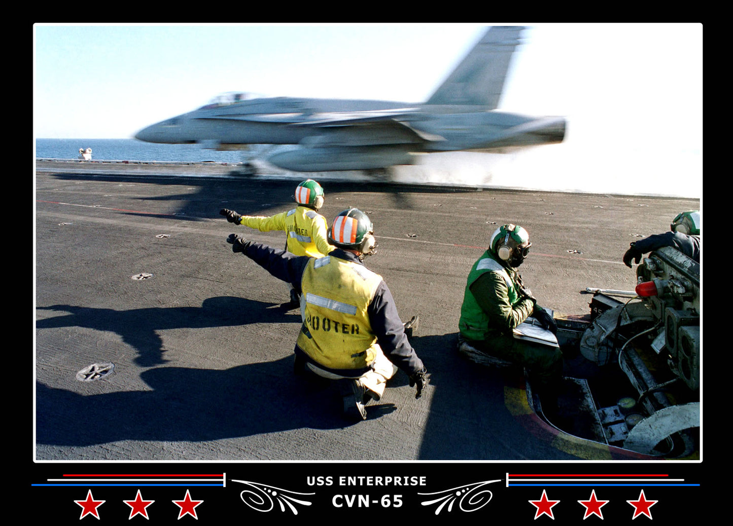 USS Enterprise CVN-65 Canvas Photo Print