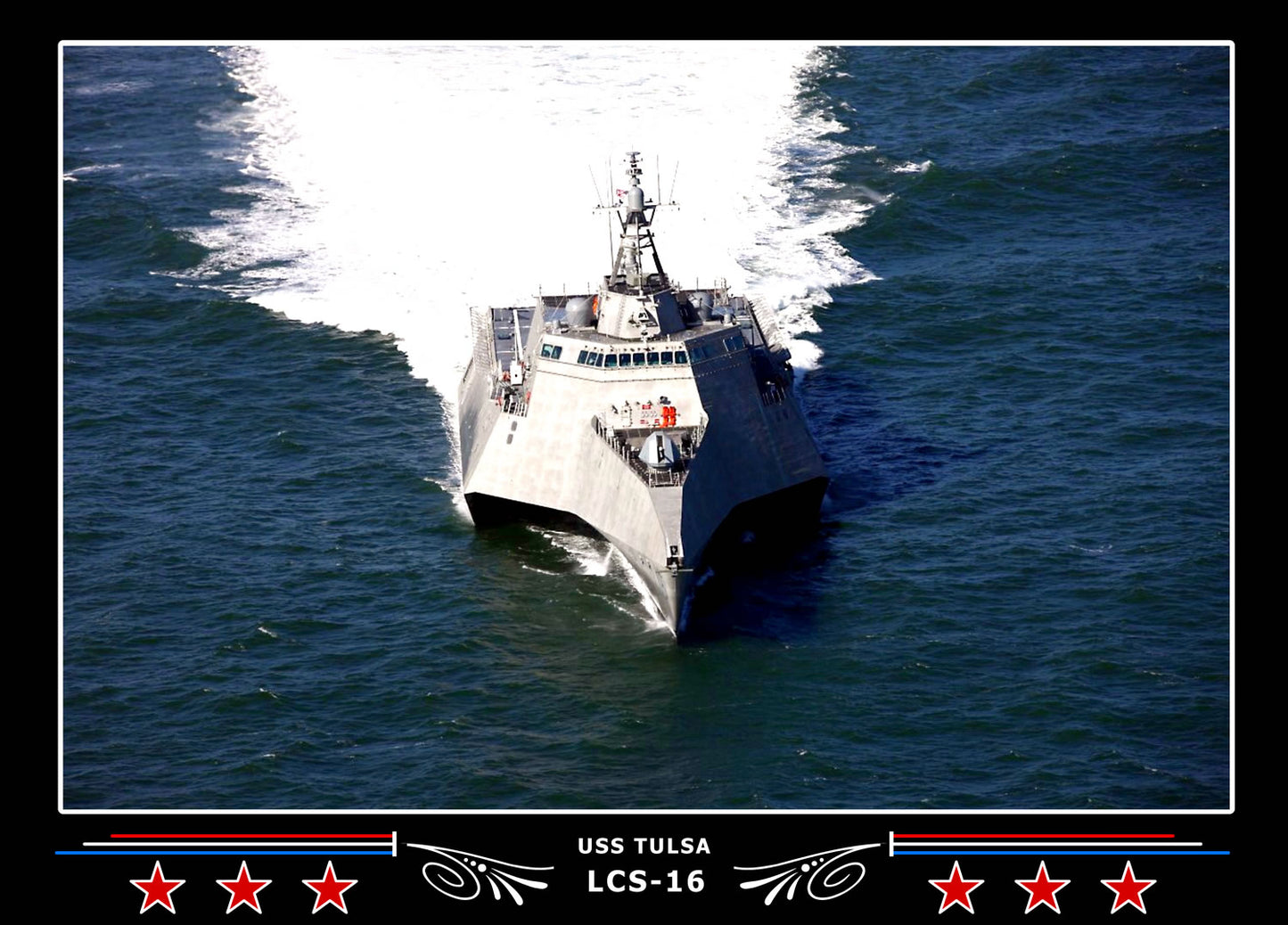 USS Tulsa LCS16 Canvas Photo Print