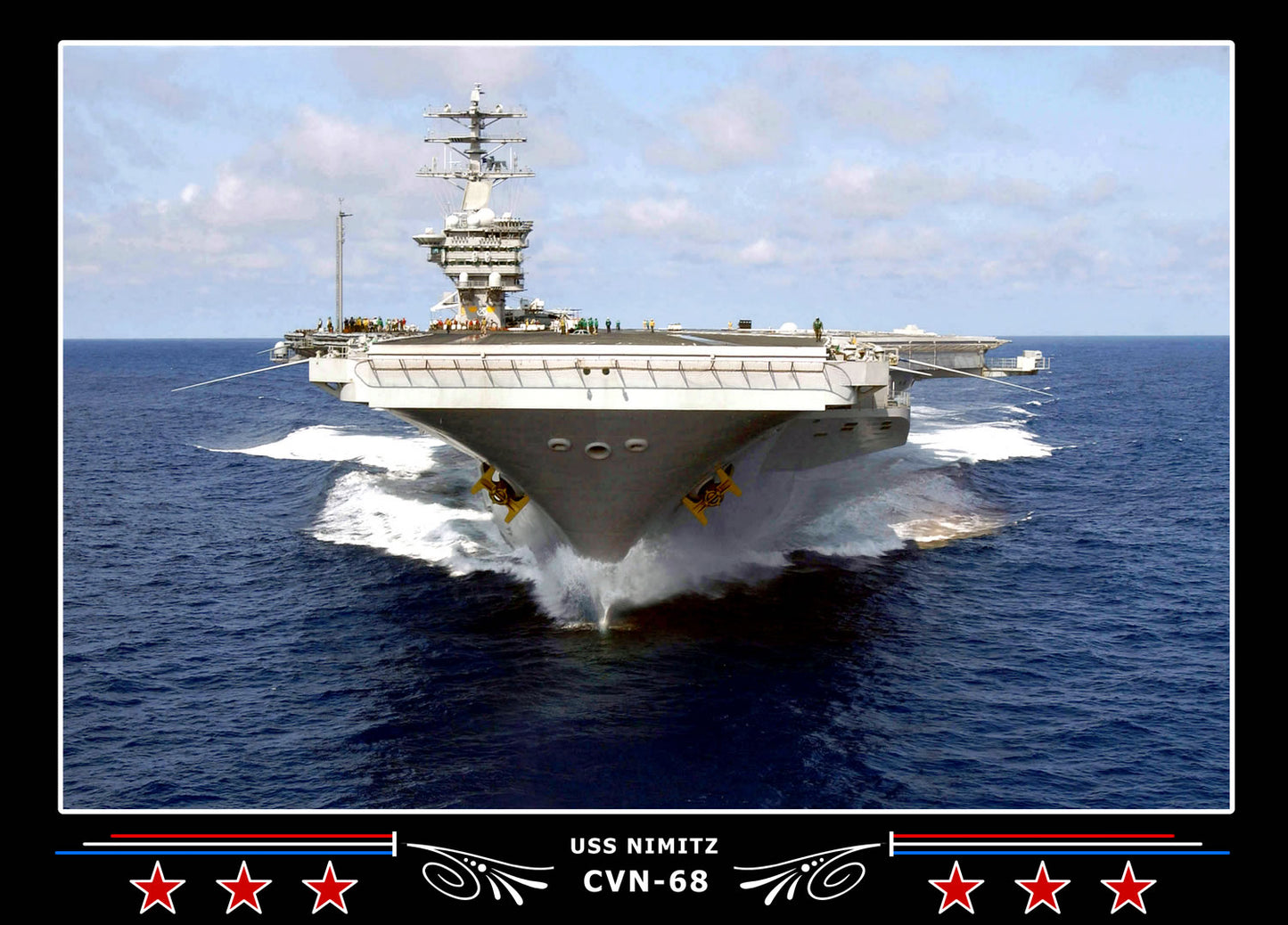 USS Nimitz CVN-68 Canvas Photo Print