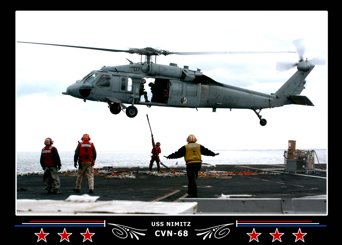 USS Nimitz CVN-68 Canvas Photo Print