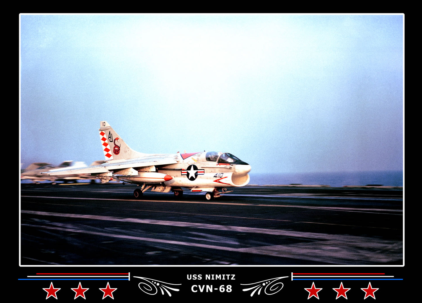 USS Nimitz CVN-68 Canvas Photo Print