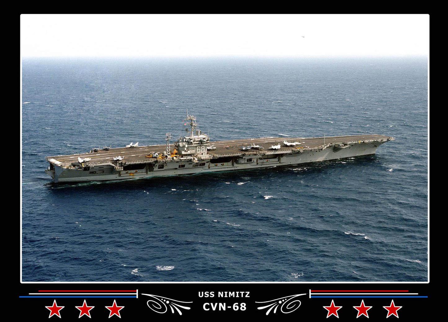 USS Nimitz CVN-68 Canvas Photo Print