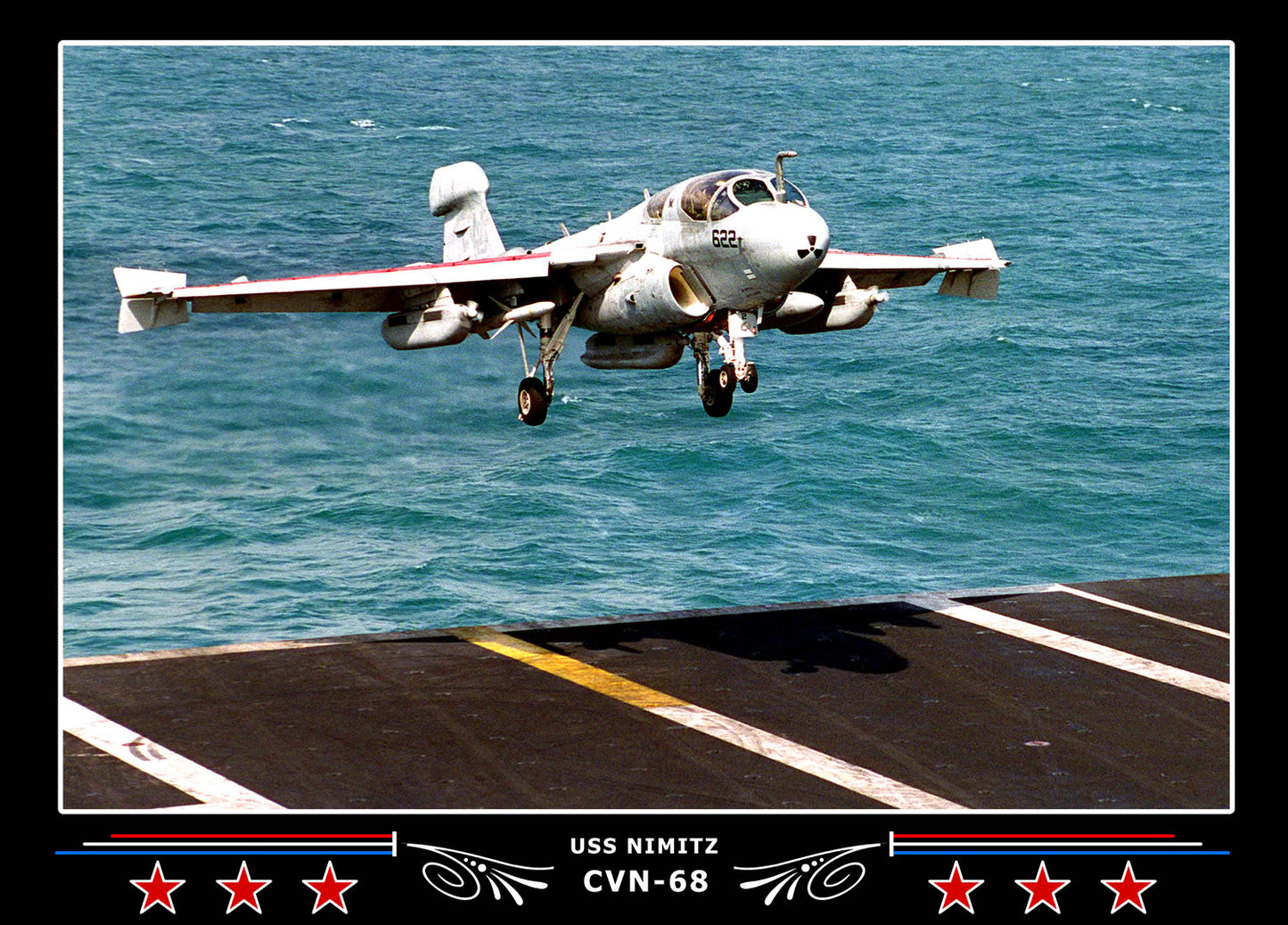 USS Nimitz CVN-68 Canvas Photo Print