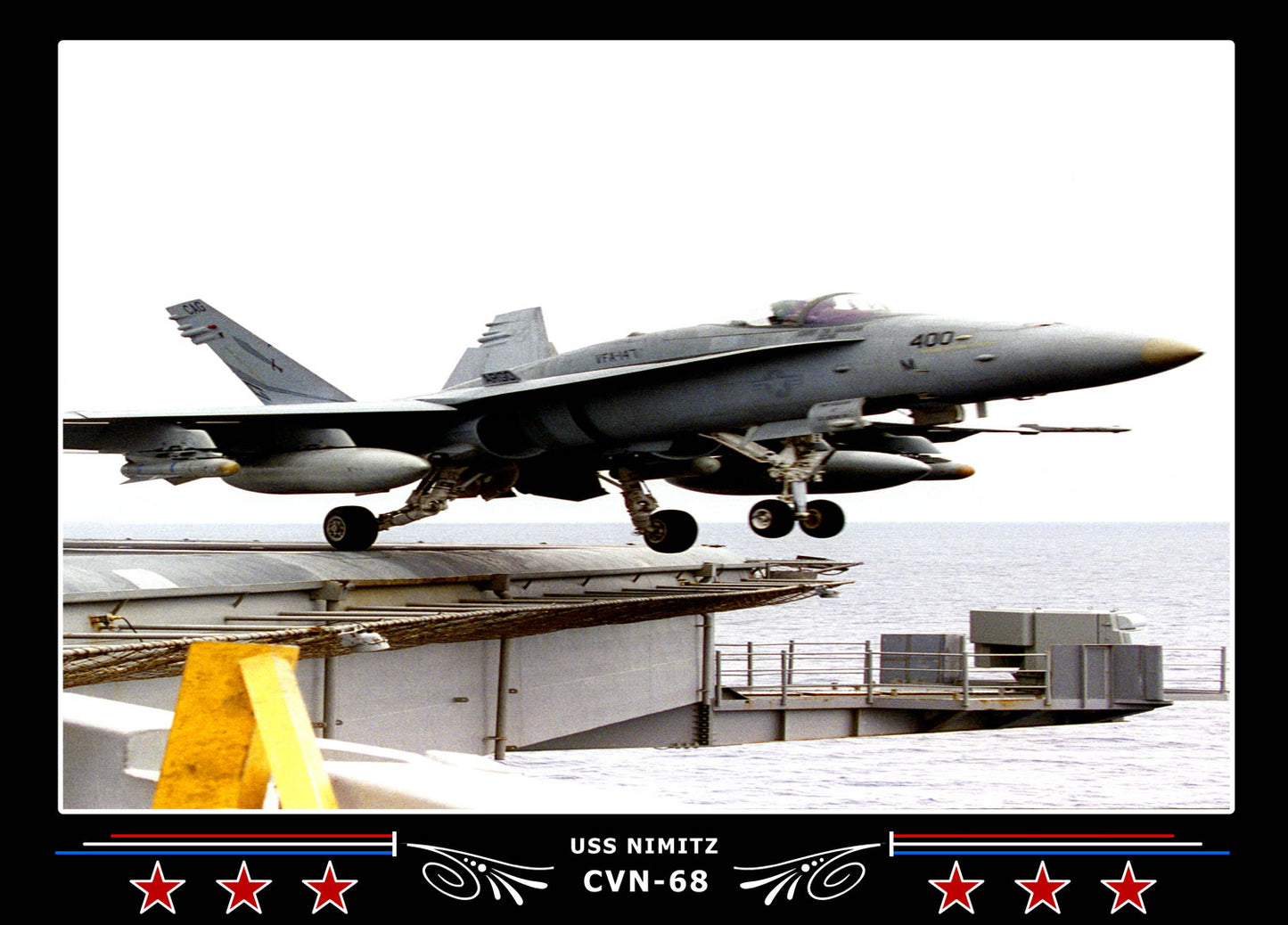 USS Nimitz CVN-68 Canvas Photo Print