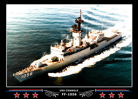 USS Connole FF-1056 Canvas Photo Print