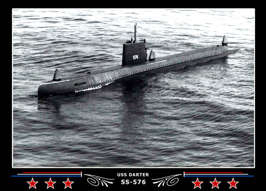 USS Darter SS-576 Canvas Photo Print