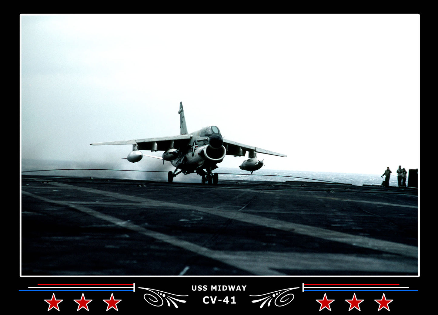 USS Midway CV-41 Canvas Photo Print