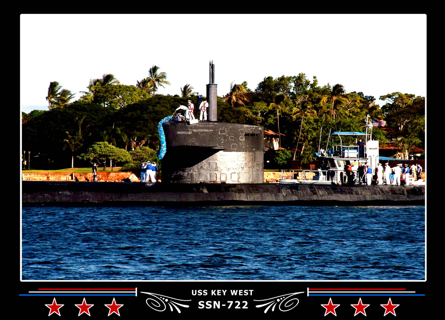 USS Key West SSN-722 Canvas Photo Print