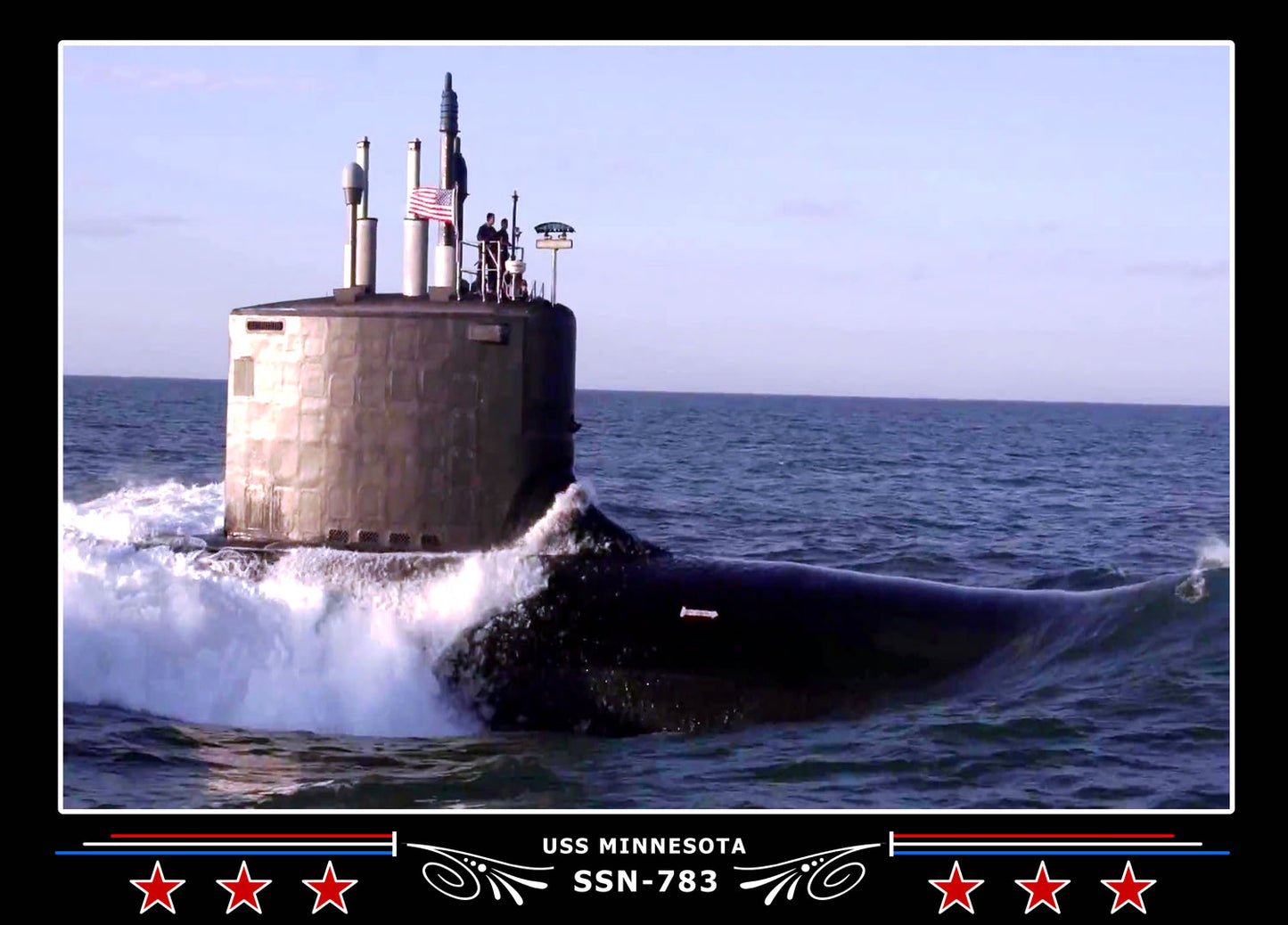 USS Minnesota SSN-783 Canvas Photo Print