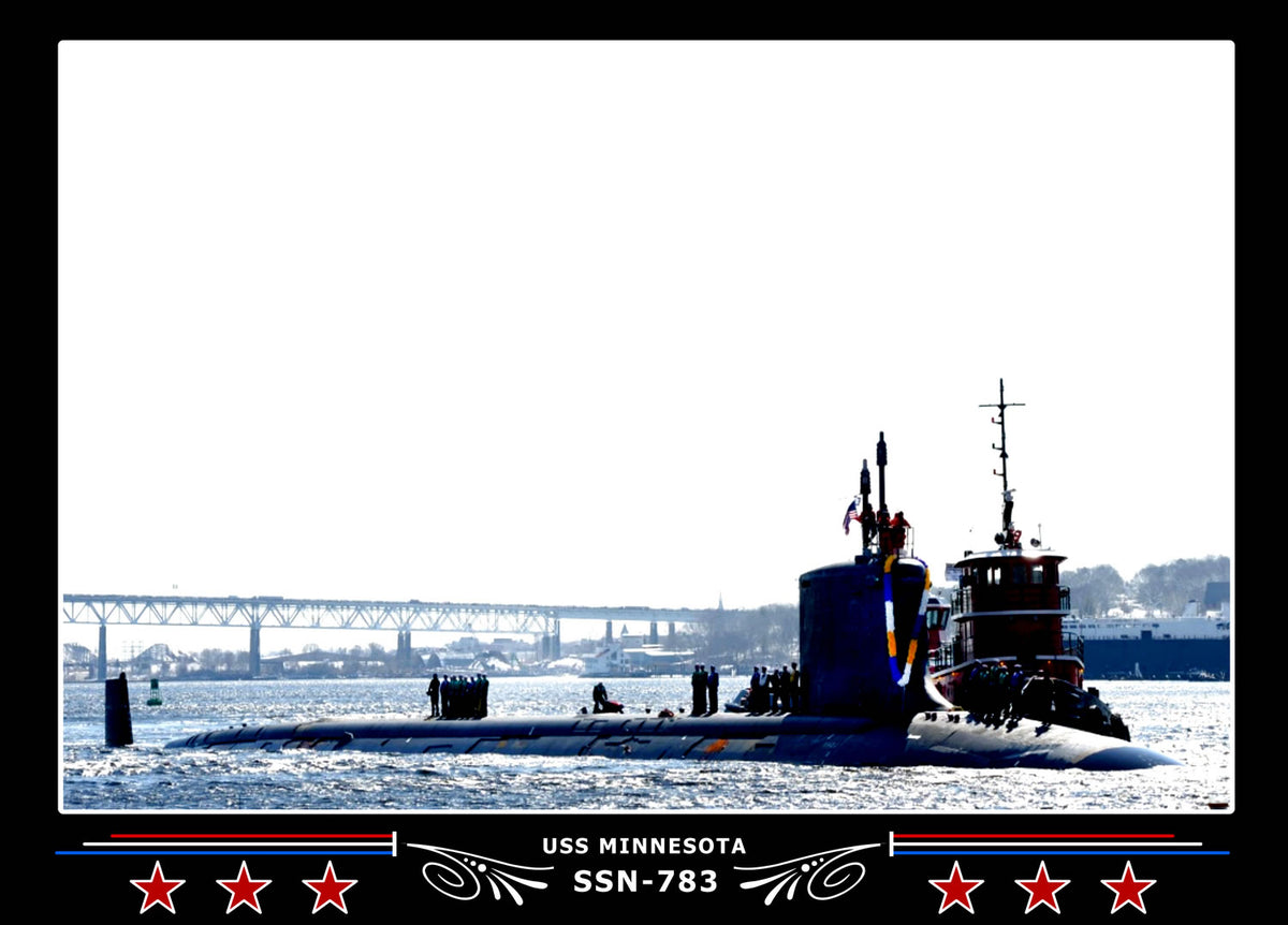 USS Minnesota SSN-783 Canvas Photo Print