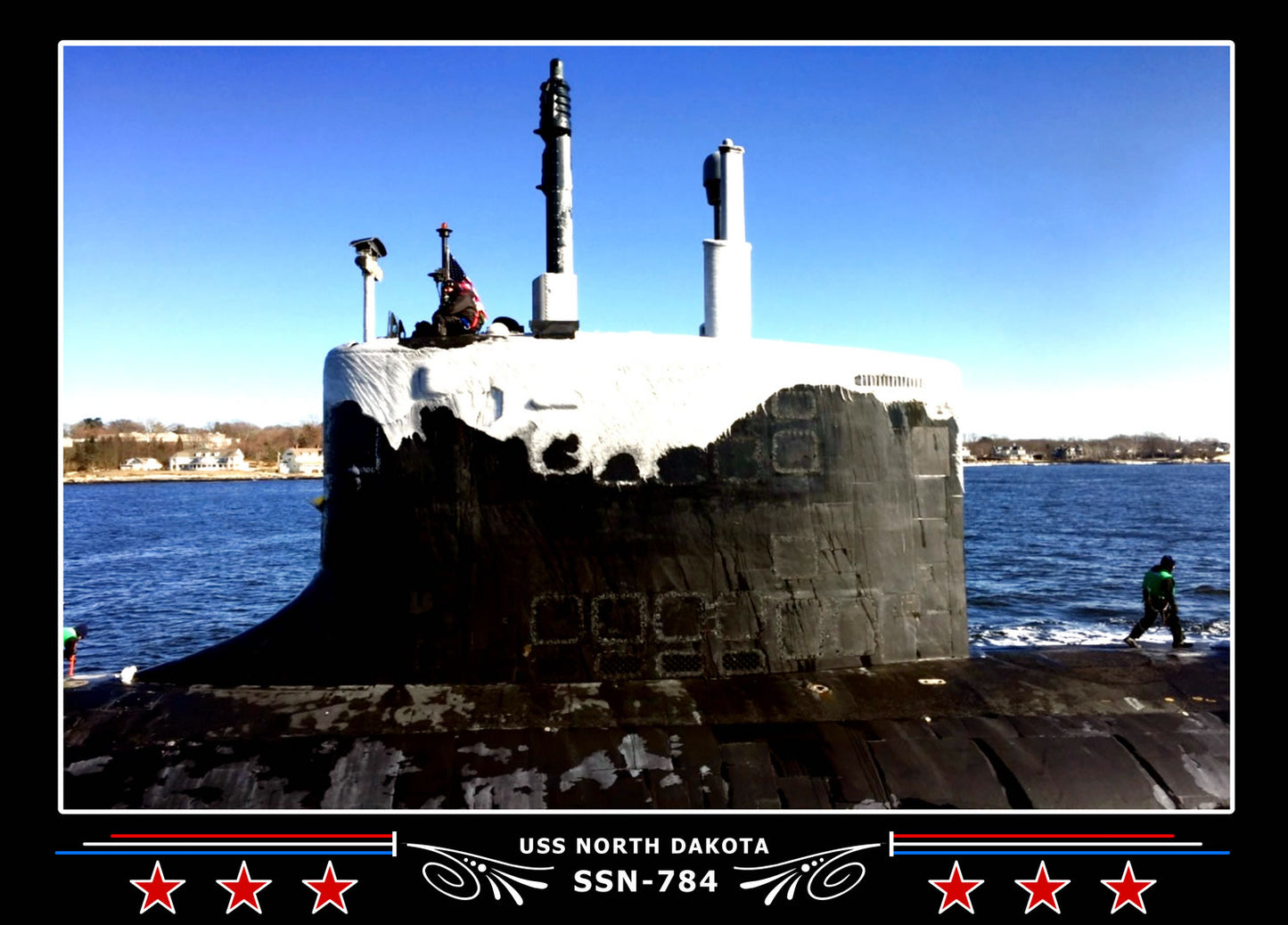 USS North Dakota SSN-784 Canvas Photo Print