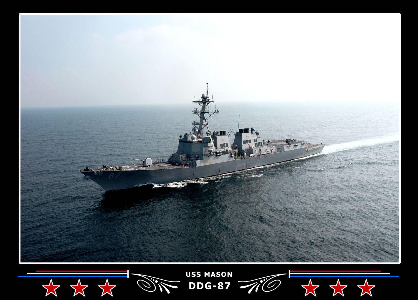 USS Mason DDG-87 Canvas Photo Print
