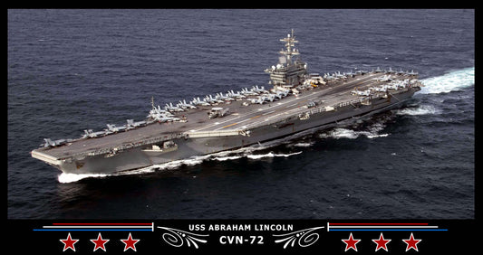 USS Abraham Lincoln CVN-72 Art Print