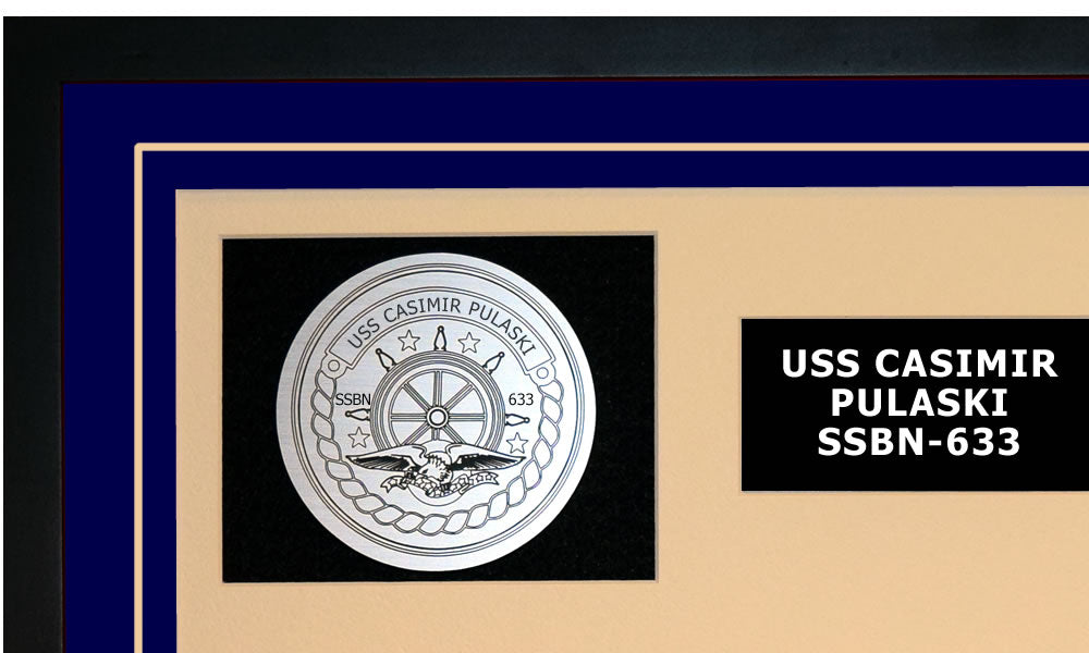 USS CASIMIR PULASKI SSBN-633 Detailed Image A