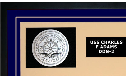 USS CHARLES F ADAMS DDG-2 Detailed Image A