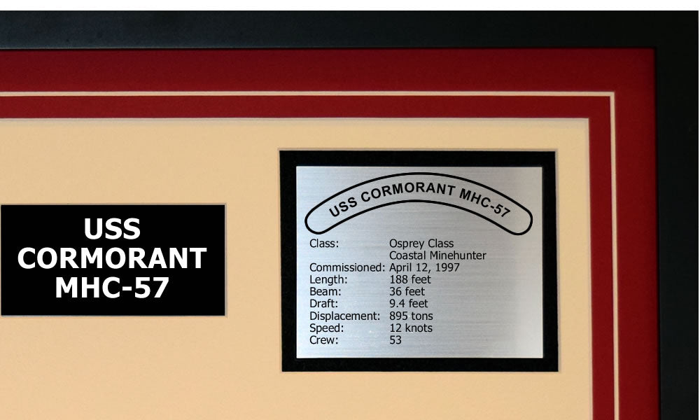 USS CORMORANT MHC-57 Detailed Image B