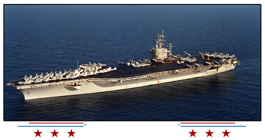 USS Dwight D Eisenhower CVN-69 Art Print
