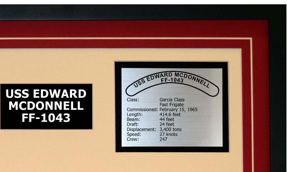 USS EDWARD MCDONNELL FF-1043 Detailed Image B