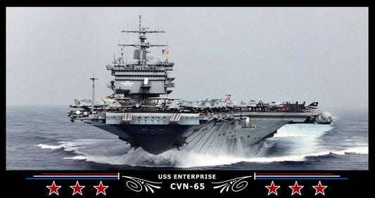 USS Enterprise CVN-65 Art Print
