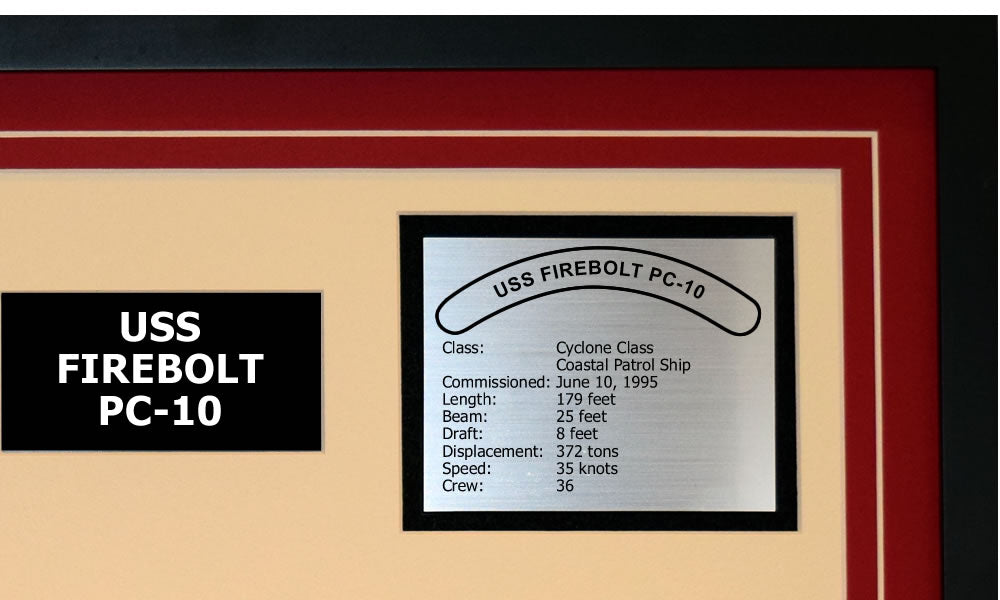 USS FIREBOLT PC-10 Detailed Image B