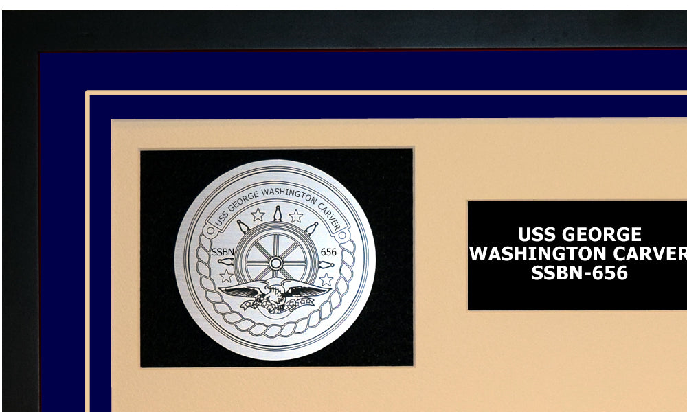 USS GEORGE WASHINGTON CARVER SSBN-656 Detailed Image A