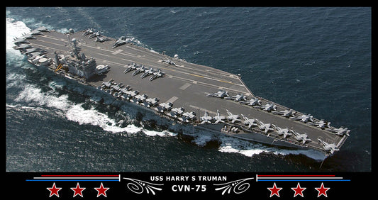 USS Harry S Truman CVN-75 Art Print
