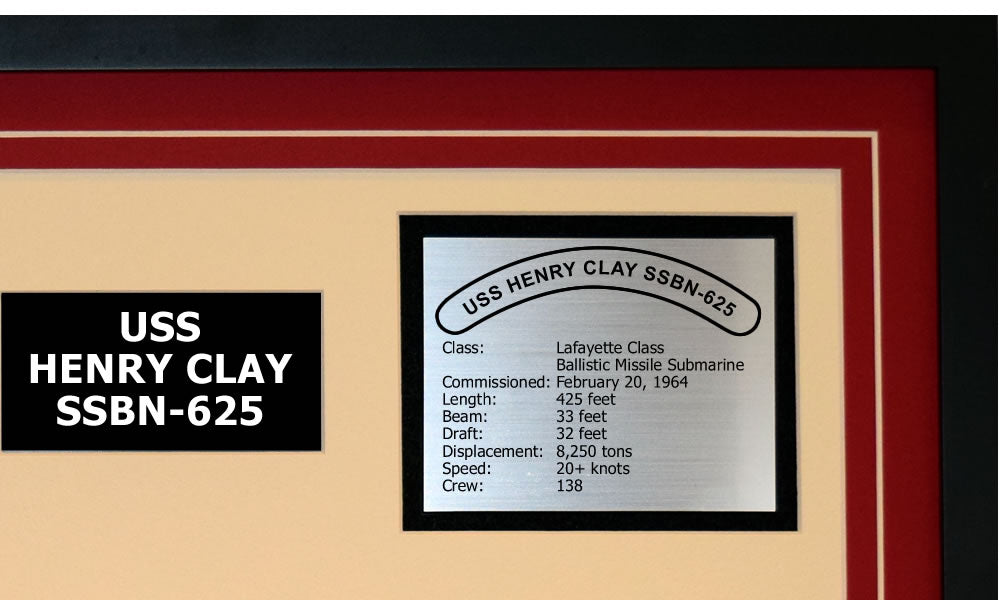 USS HENRY CLAY SSBN-625 Detailed Image B