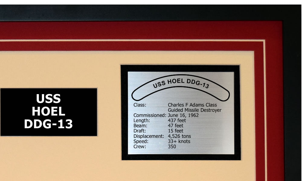 USS HOEL DDG-13 Detailed Image B