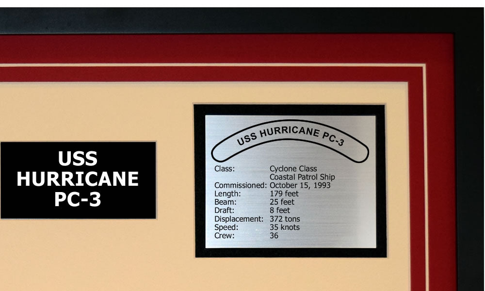 USS HURRICANE PC-3 Detailed Image B