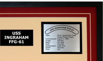 USS INGRAHAM FFG-61 Detailed Image B
