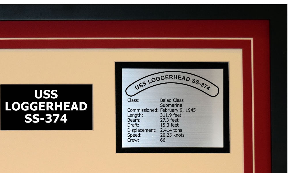 USS LOGGERHEAD SS-374 Detailed Image B