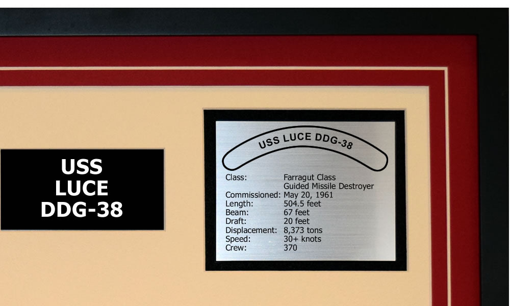 USS LUCE DDG-38 Detailed Image B