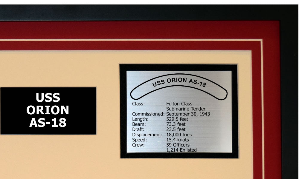 USS ORION AS-18 Detailed Image B