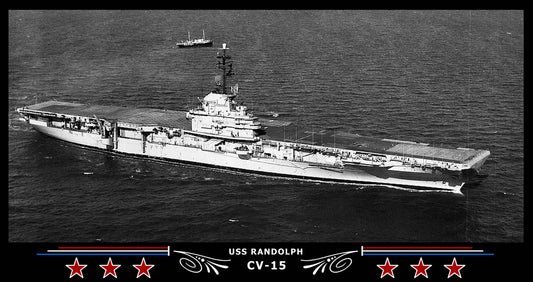 USS Randolph CV-15 Art Print