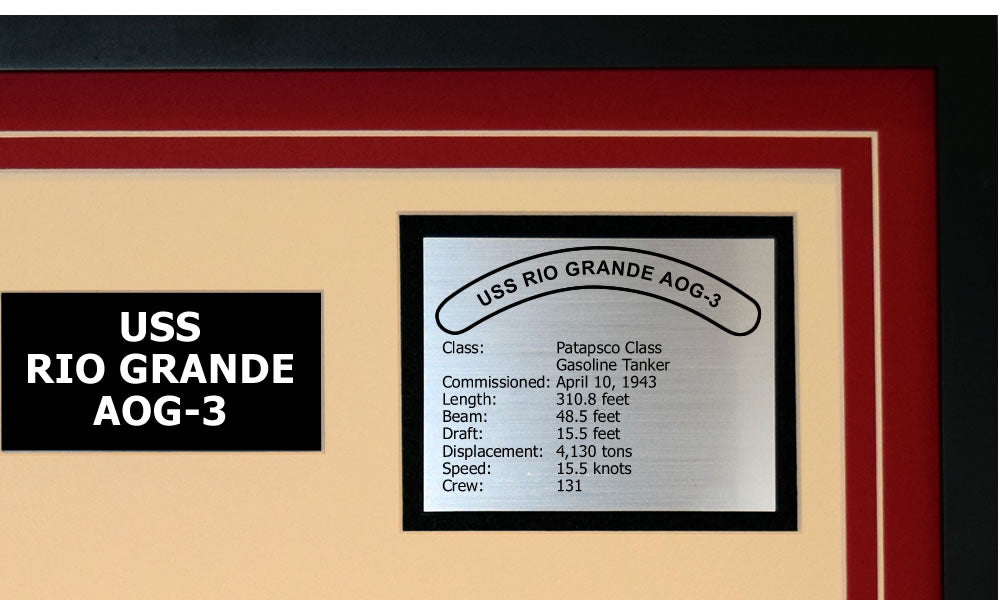 USS RIO GRANDE AOG-3 Detailed Image B