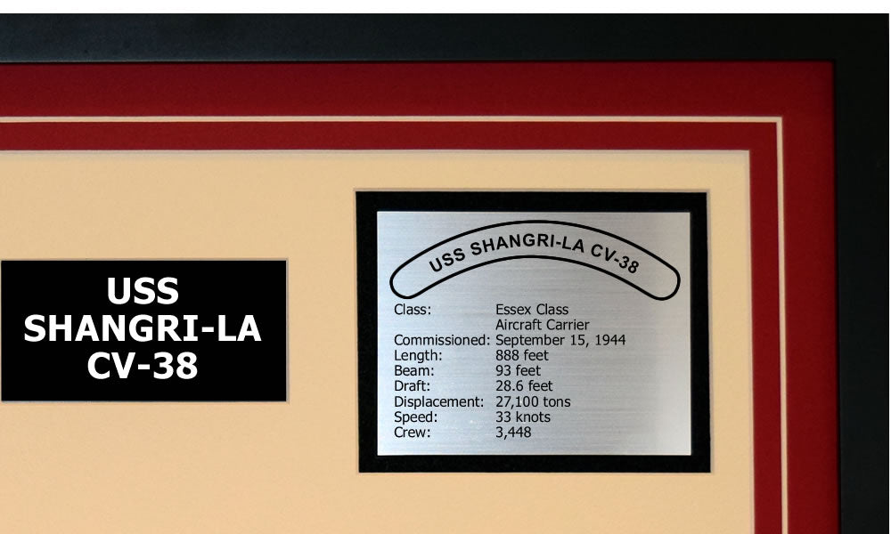 USS SHANGRI-LA CV-38 Detailed Image B
