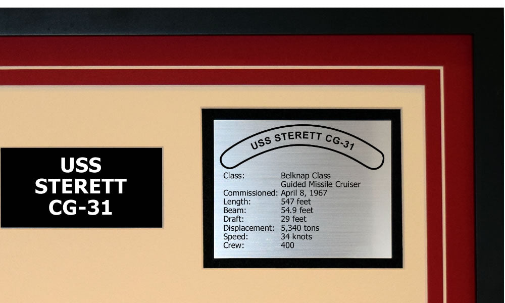 USS STERETT CG-31 Detailed Image B