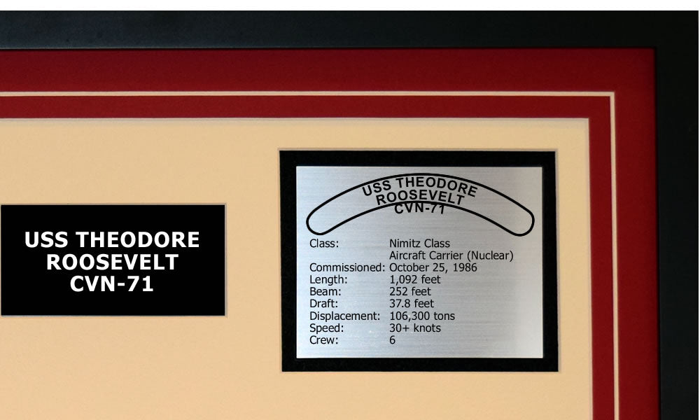 USS THEODORE ROOSEVELT CVN-71 Detailed Image B