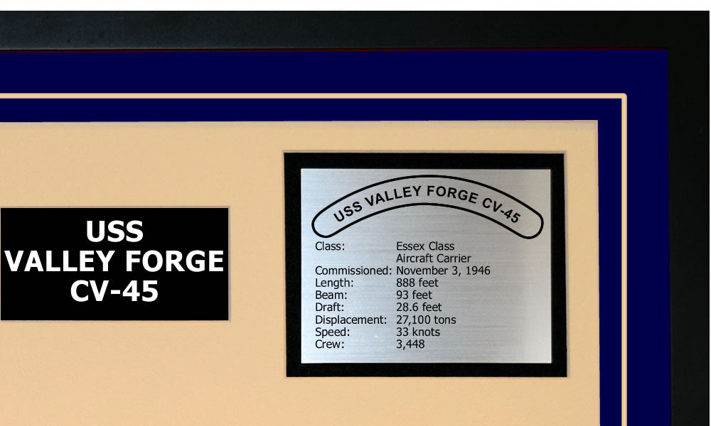 USS VALLEY FORGE CV-45 Detailed Image A