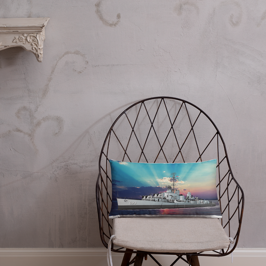 USS Moale DD-693 Pillow