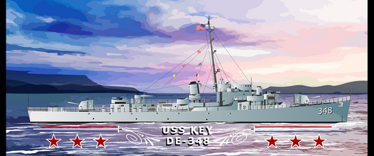 USS Key DE 348: A Legacy of Strength and Service