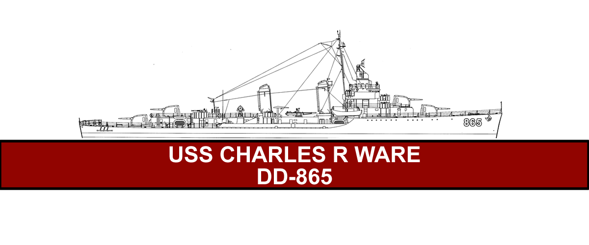 Charles R Ware USS Charles R Ware DD-865: A Ship That Left an Impact – Navy Emporium